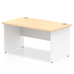 OE - Impulse 1400mm Straight Desk Panel End Leg Two Tone - Image 4