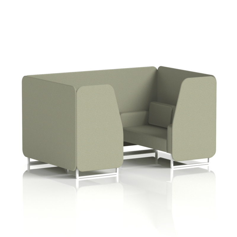 Brixworth Booth With White Legs in Single Tone - Image 45