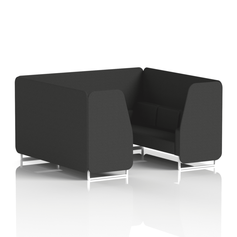 Brixworth Booth With White Legs in Single Tone - Image 81