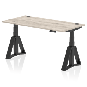 Air Height Adjustable Desk With Cable Ports With Piste Foot - Image 71