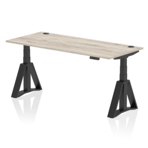 Air Height Adjustable Desk With Cable Ports With Piste Foot - Image 72