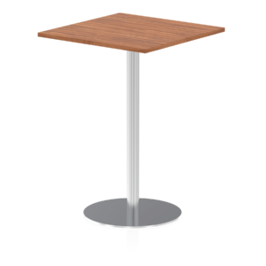 Italia Square Poseur Table Silver Leg - Image 20