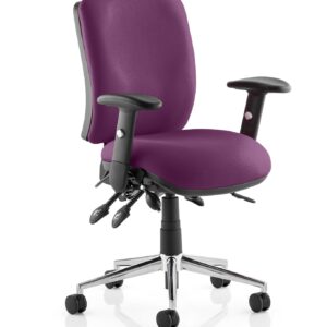 Chiro Medium Back Task Operator Office Chair - Image 88