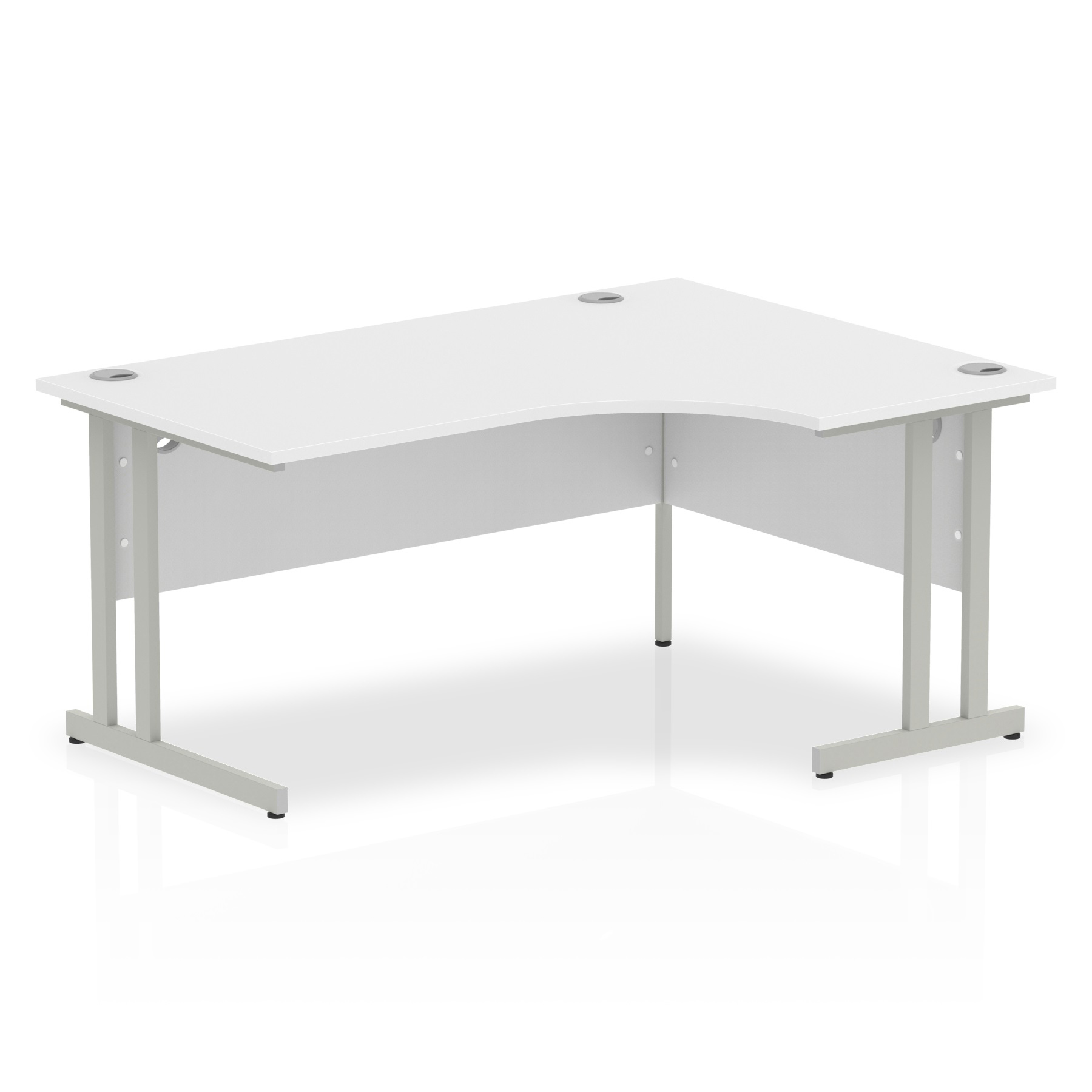 OE - Impulse 1600mm Right Crescent Desk Cantilever Leg - Image 2