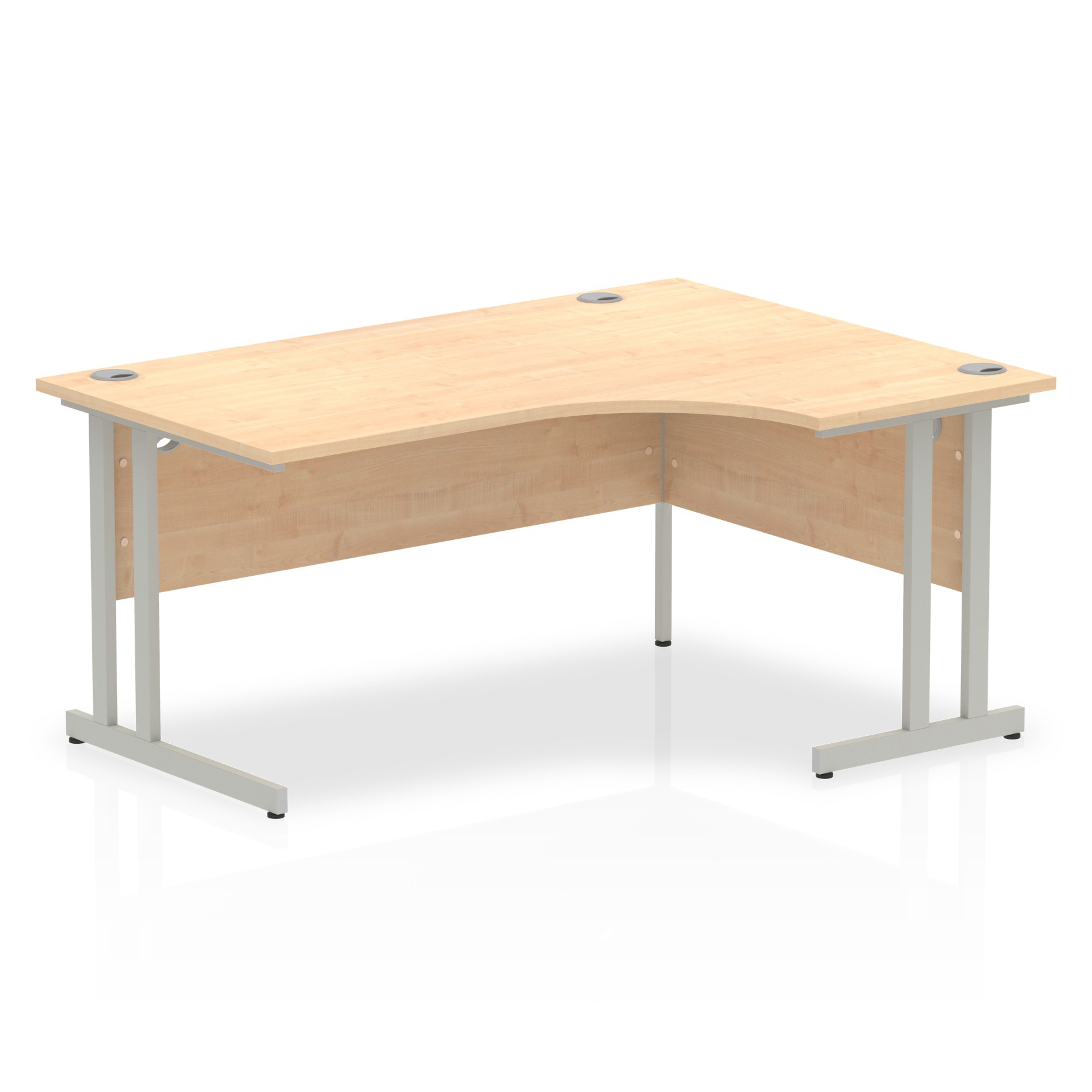 OE - Impulse 1600mm Right Crescent Desk Cantilever Leg - Image 4