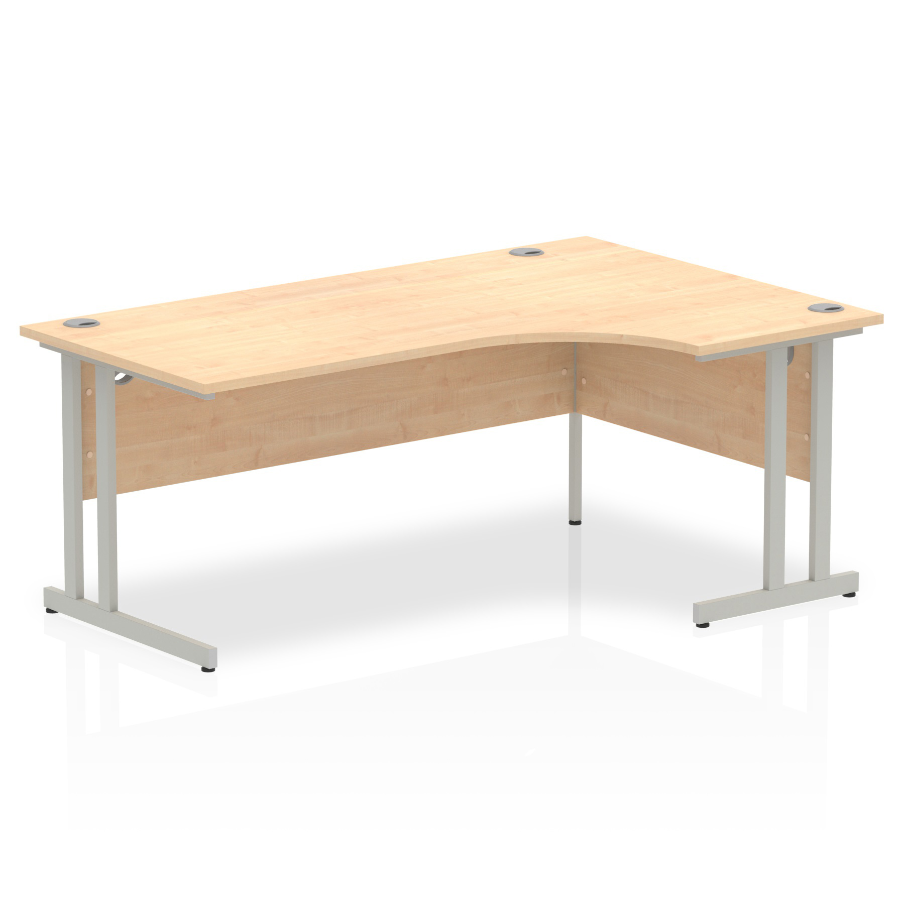 OE - Impulse 1800mm Right Crescent Desk Cantilever Leg - Image 4