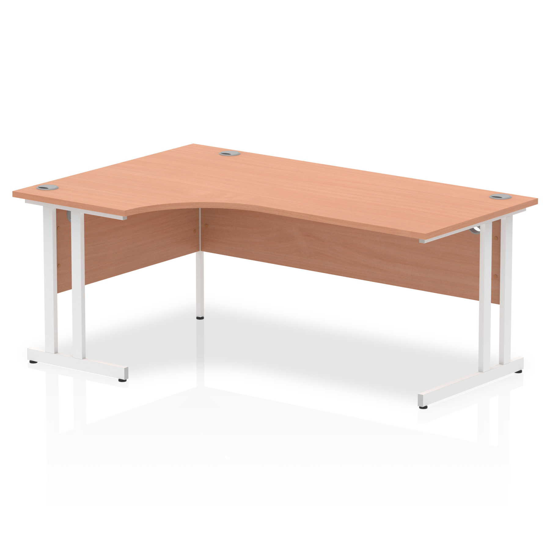 OE - Impulse 1800mm Left Crescent Desk Cantilever Leg - Image 6