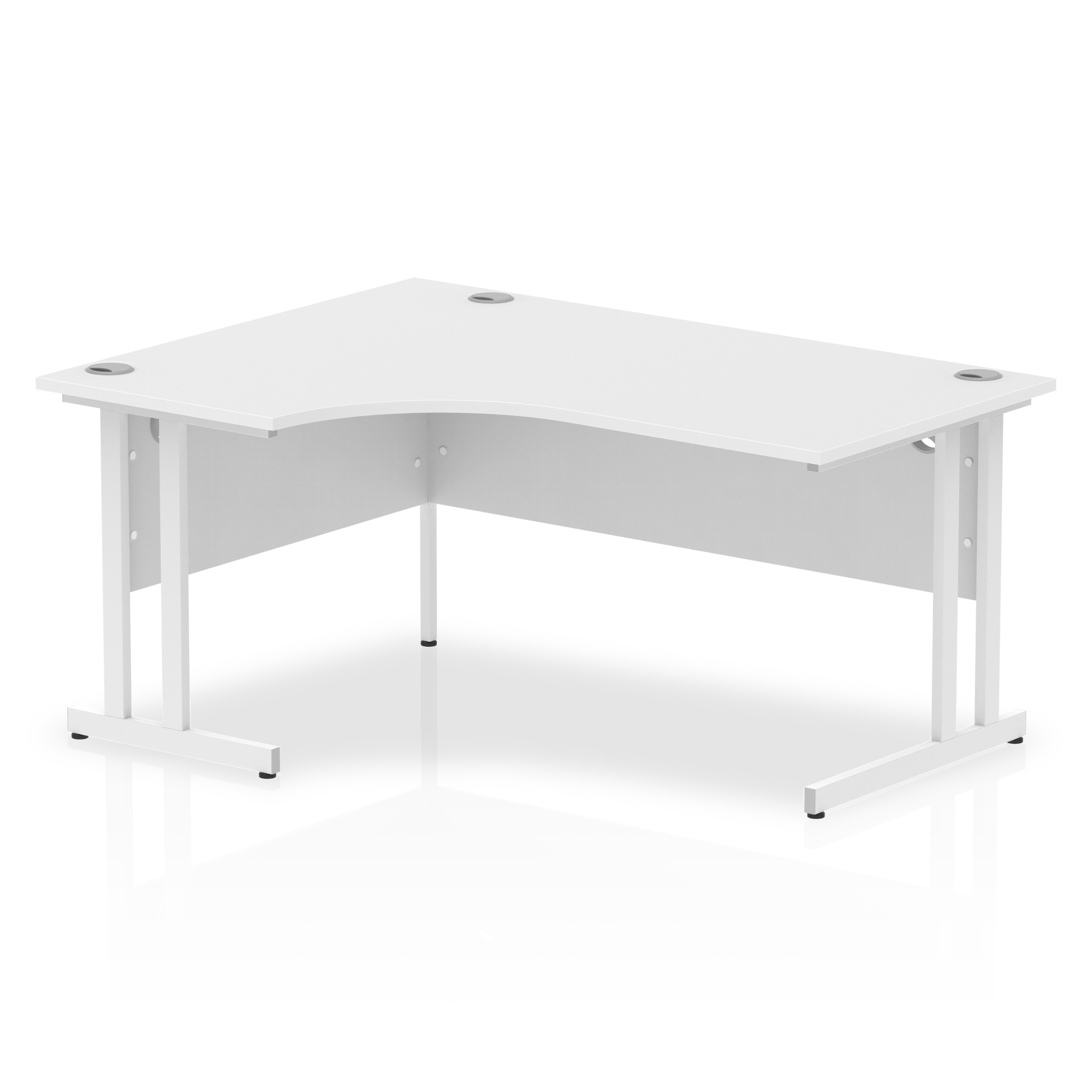 OE - Impulse 1600mm Left Crescent Desk Cantilever Leg - Image 8