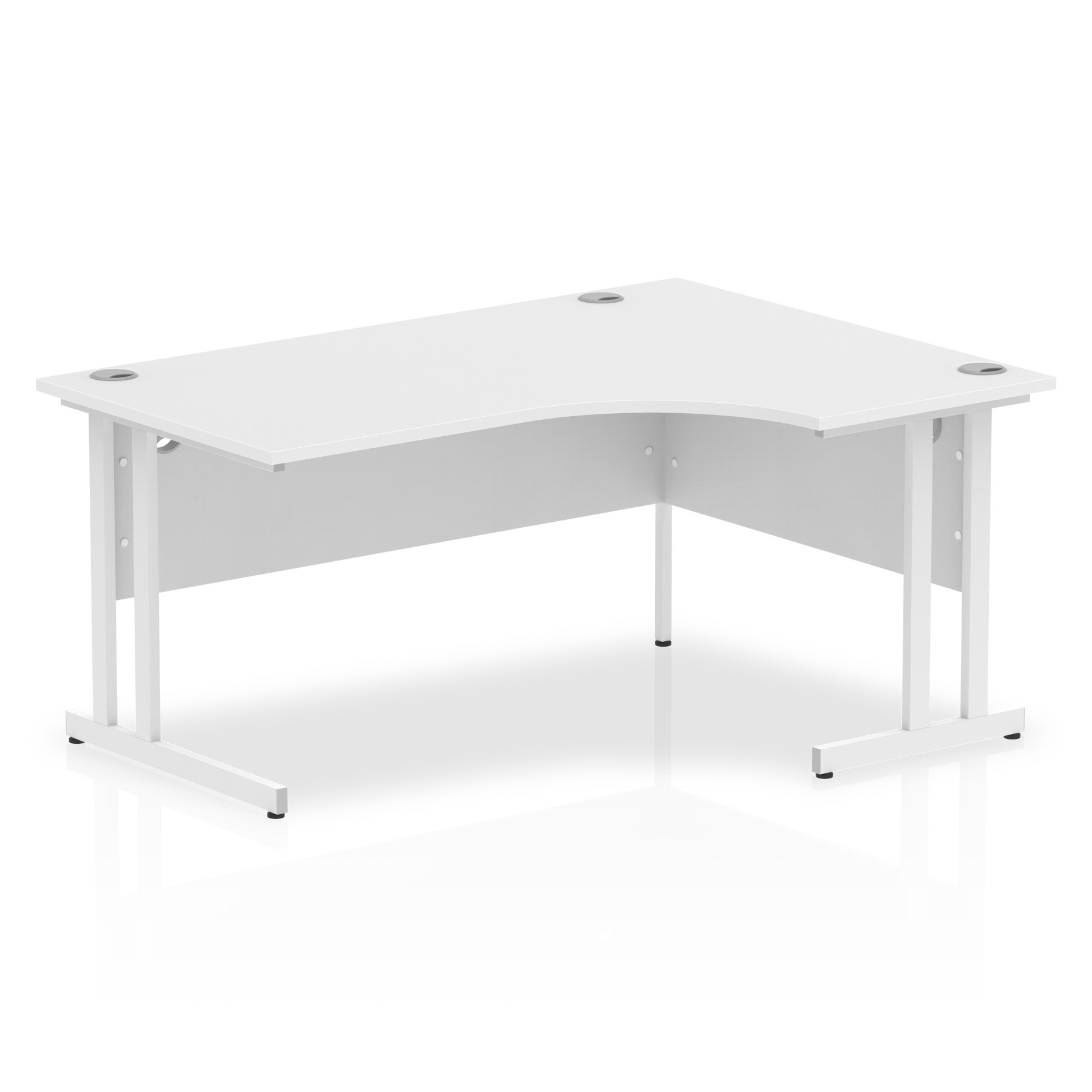 OE - Impulse 1600mm Right Crescent Desk Cantilever Leg - Image 8