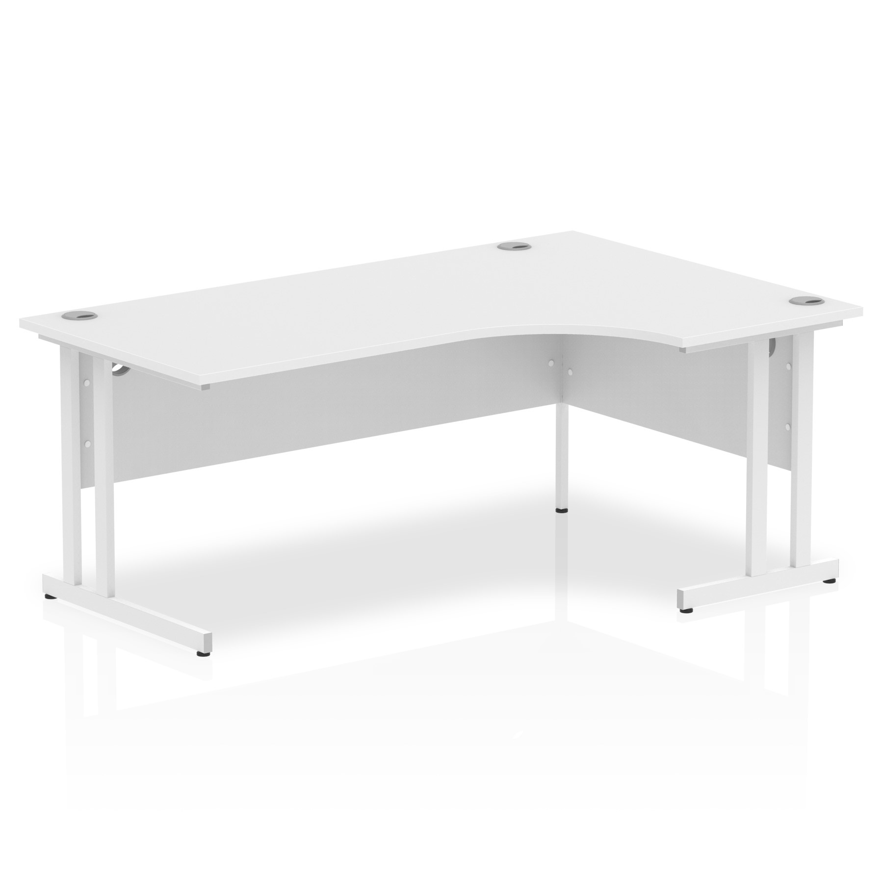 OE - Impulse 1800mm Right Crescent Desk Cantilever Leg - Image 8