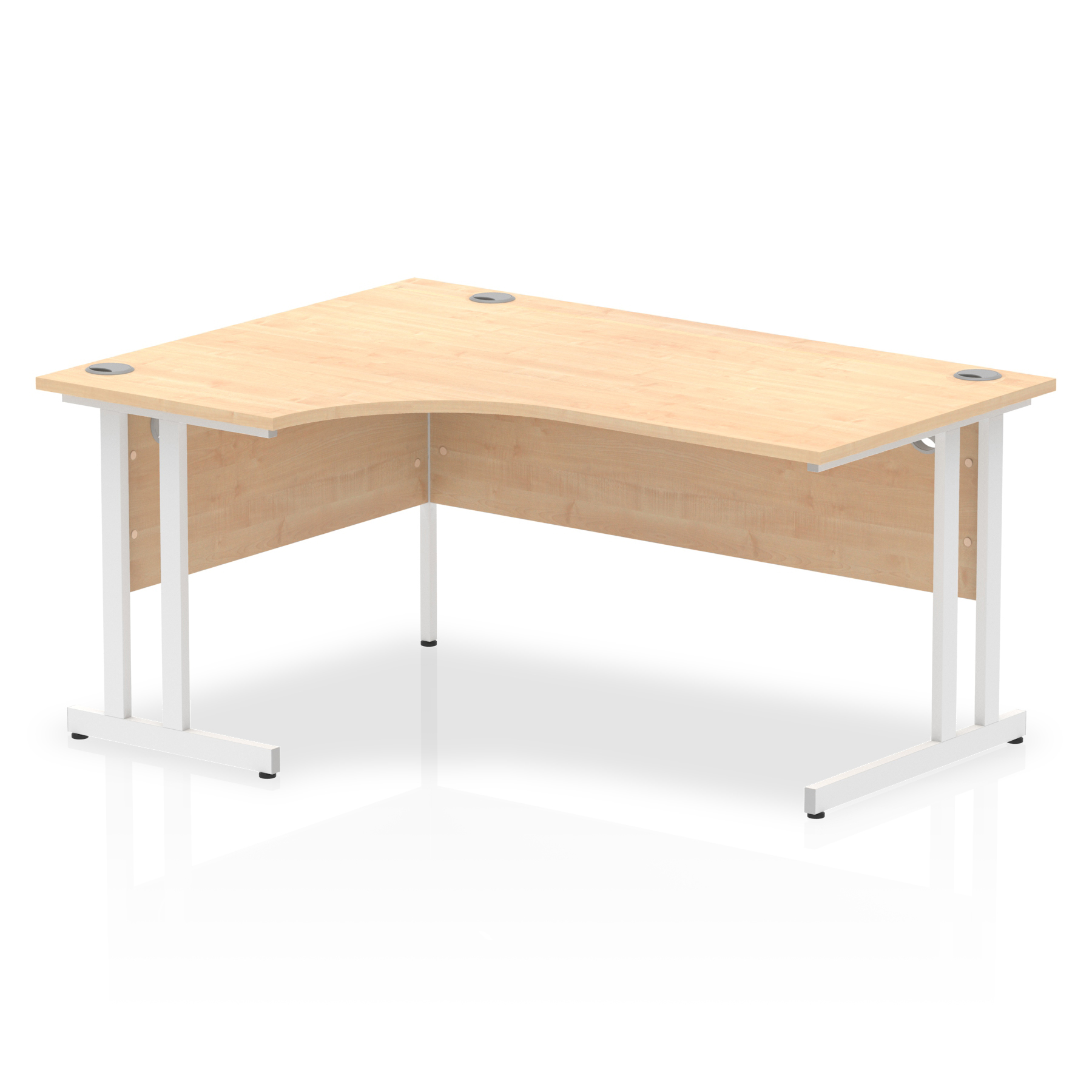 OE - Impulse 1600mm Left Crescent Desk Cantilever Leg - Image 9