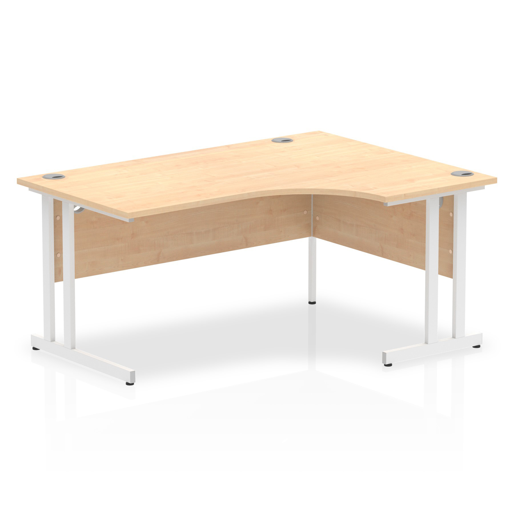 OE - Impulse 1600mm Right Crescent Desk Cantilever Leg - Image 9
