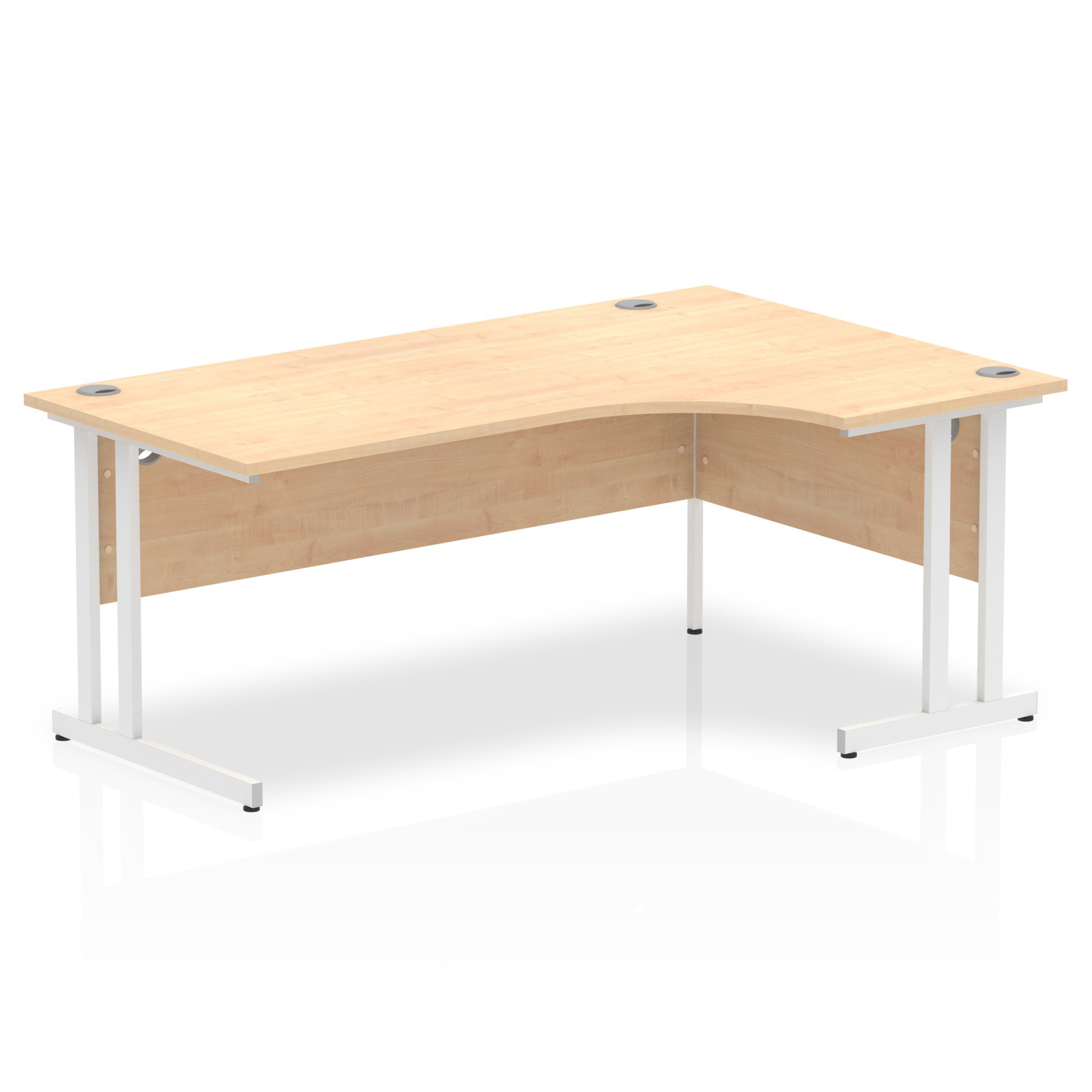 OE - Impulse 1800mm Right Crescent Desk Cantilever Leg - Image 9