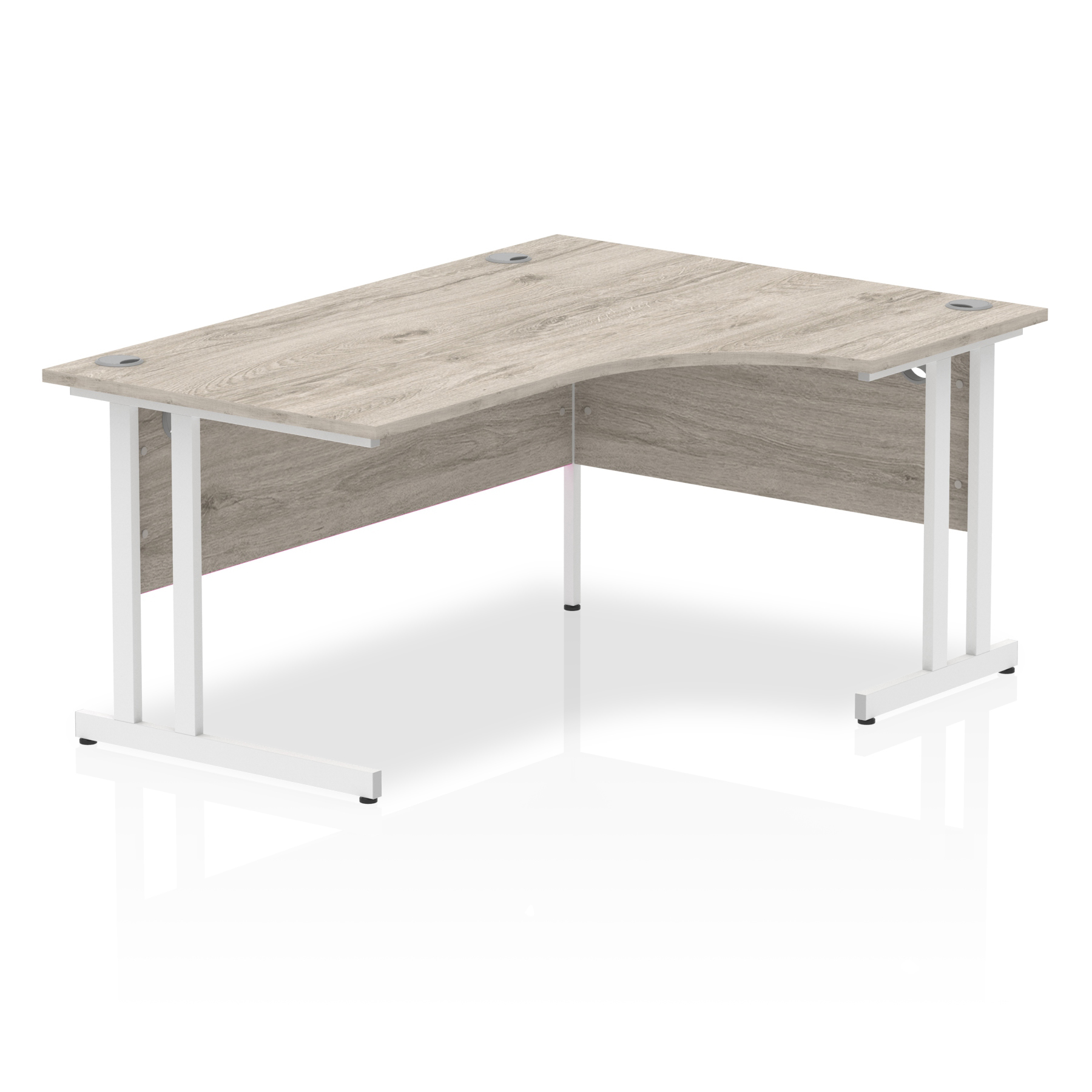 OE - Impulse 1600mm Right Crescent Desk Cantilever Leg - Image 12