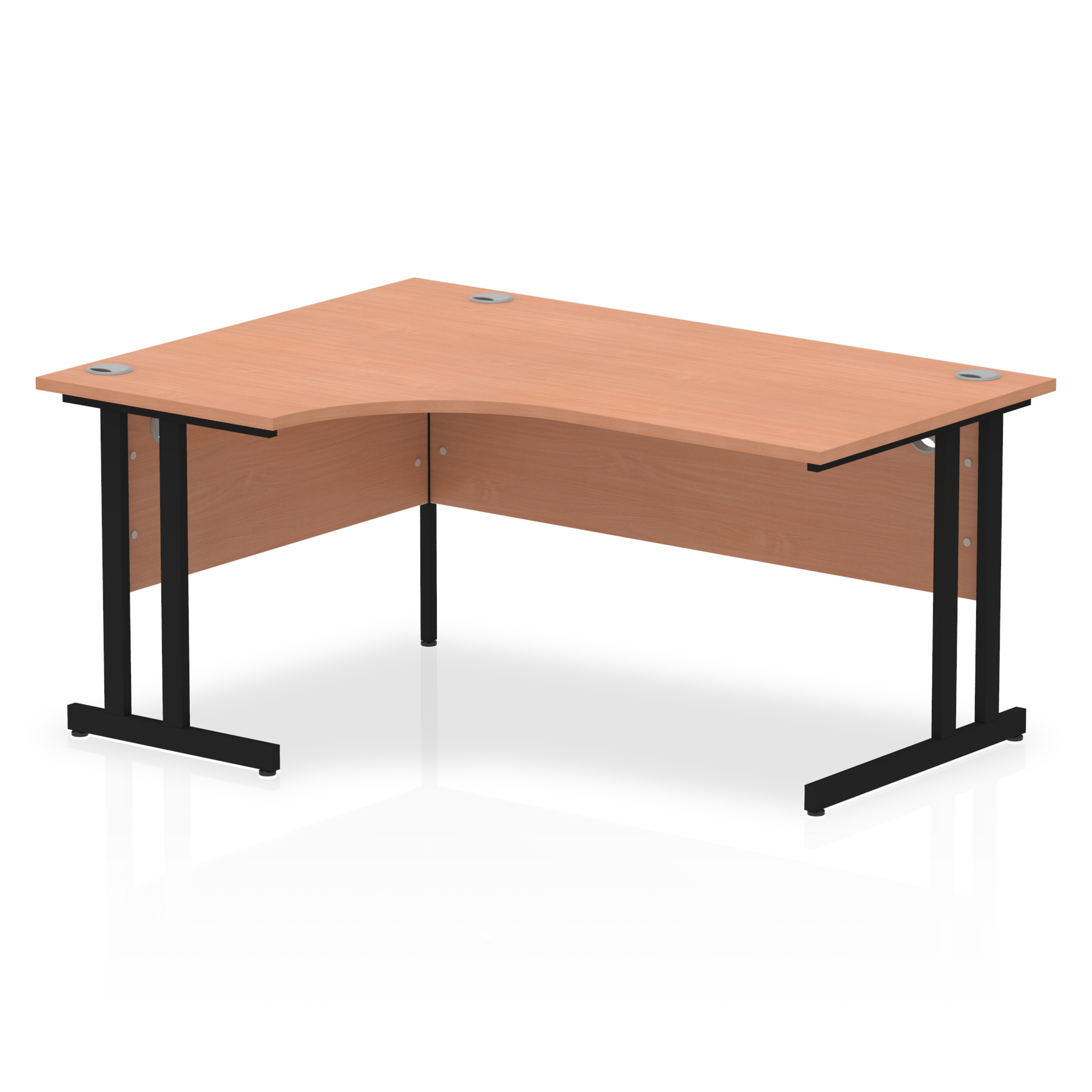 OE - Impulse 1600mm Left Crescent Desk Cantilever Leg - Image 13