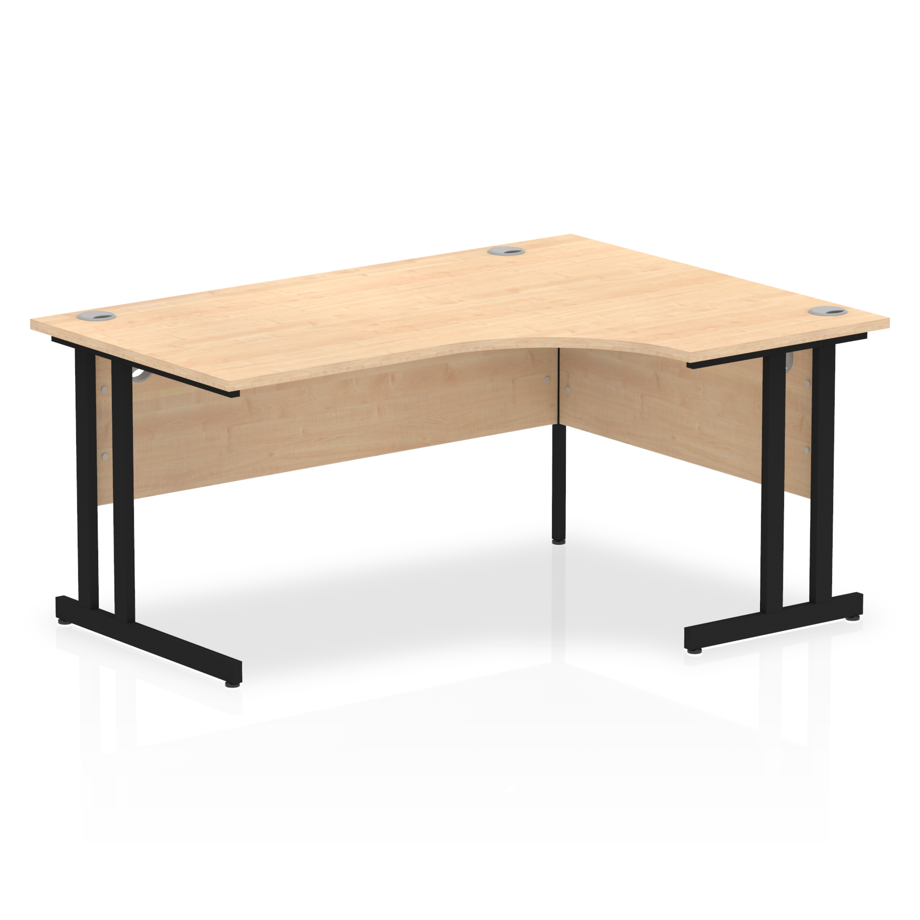 OE - Impulse 1600mm Right Crescent Desk Cantilever Leg - Image 14