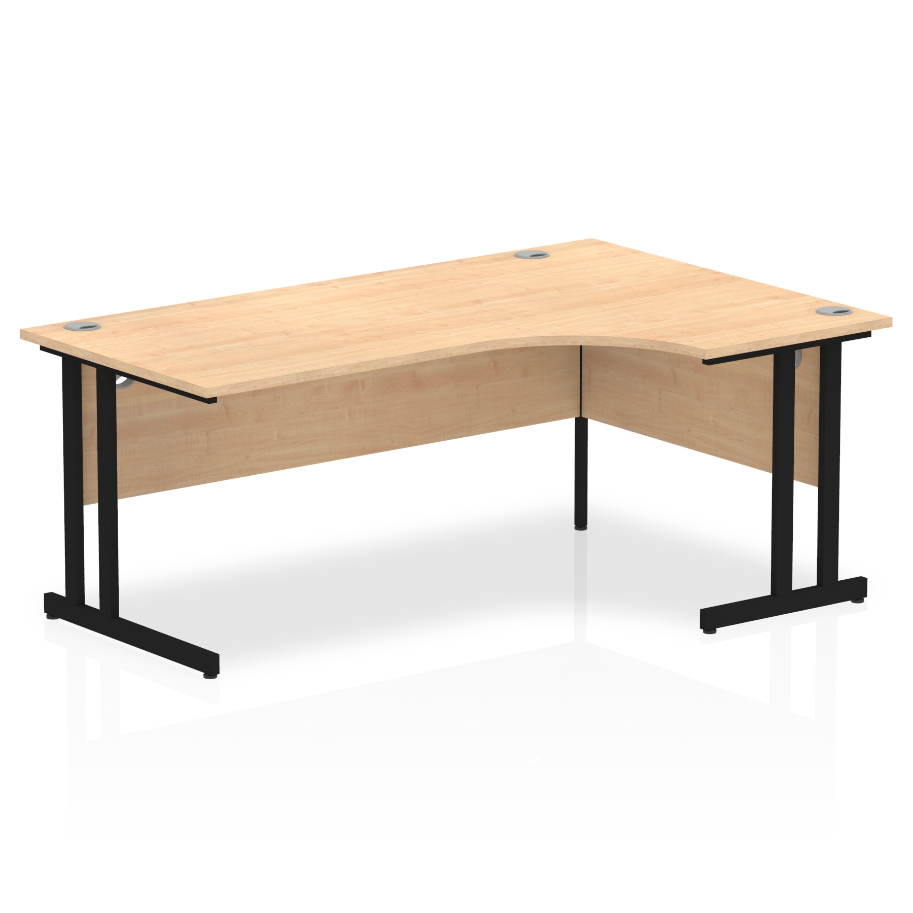 OE - Impulse 1800mm Right Crescent Desk Cantilever Leg - Image 14