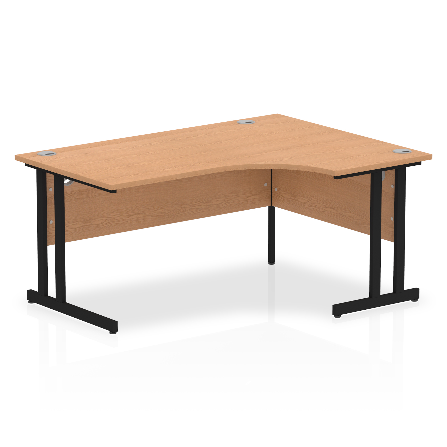 OE - Impulse 1600mm Right Crescent Desk Cantilever Leg - Image 16