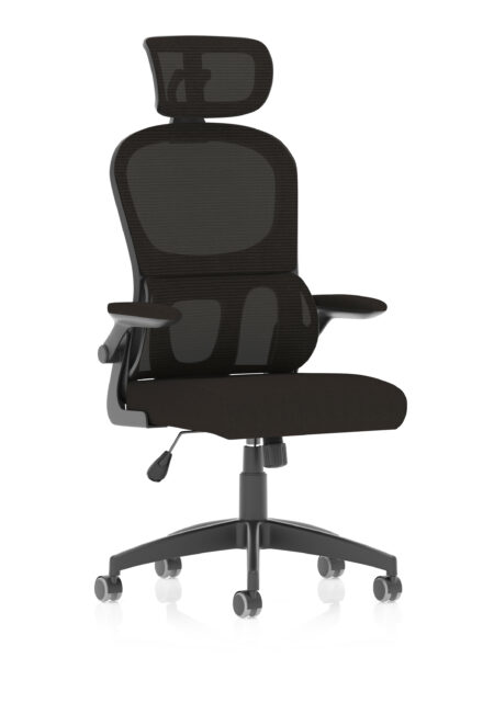 OE - Iris Task Operator Mesh Back Fabric Seat With Headrest