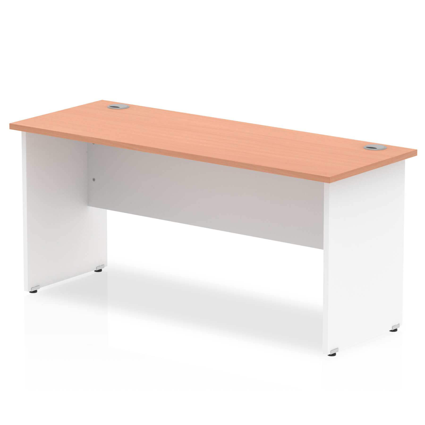 OE - Impulse 1600mm Slimline Desk Panel End Leg Two Tone - Image 2