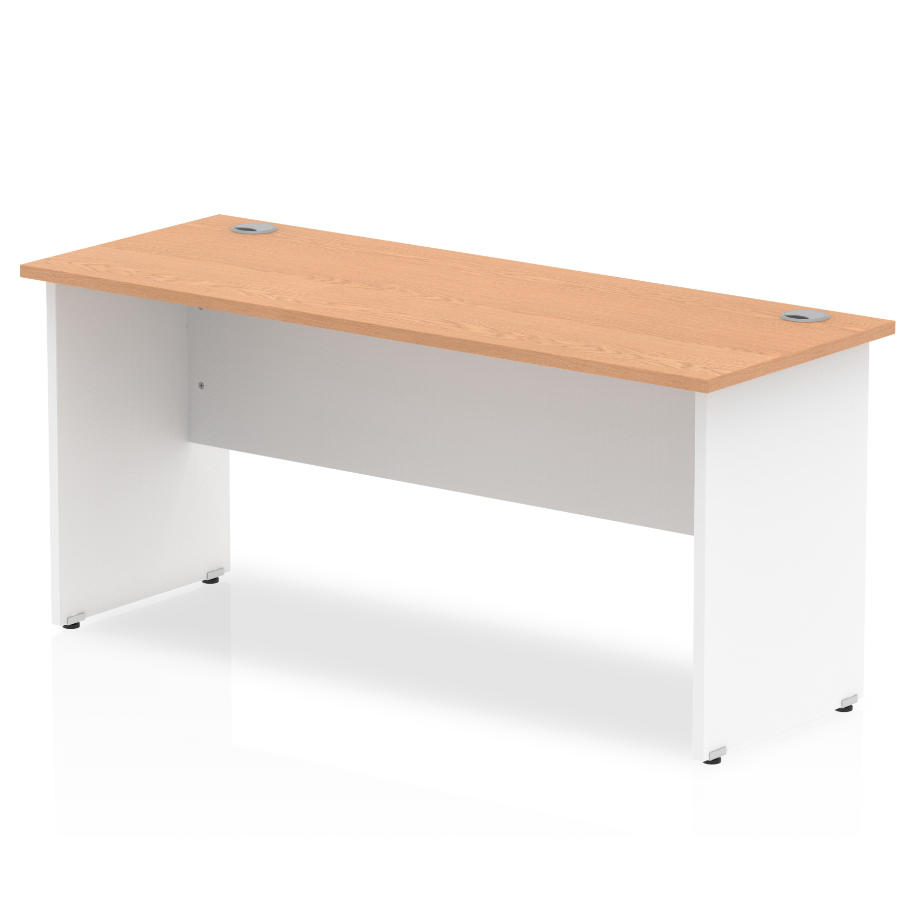 OE - Impulse 1600mm Slimline Desk Panel End Leg Two Tone - Image 3