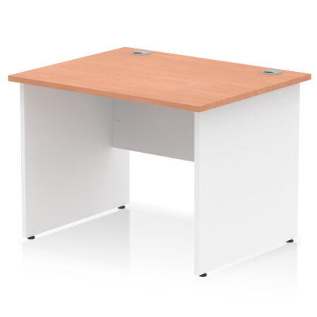 OE - Impulse 1000mm Straight Desk Panel End Leg Two Tone