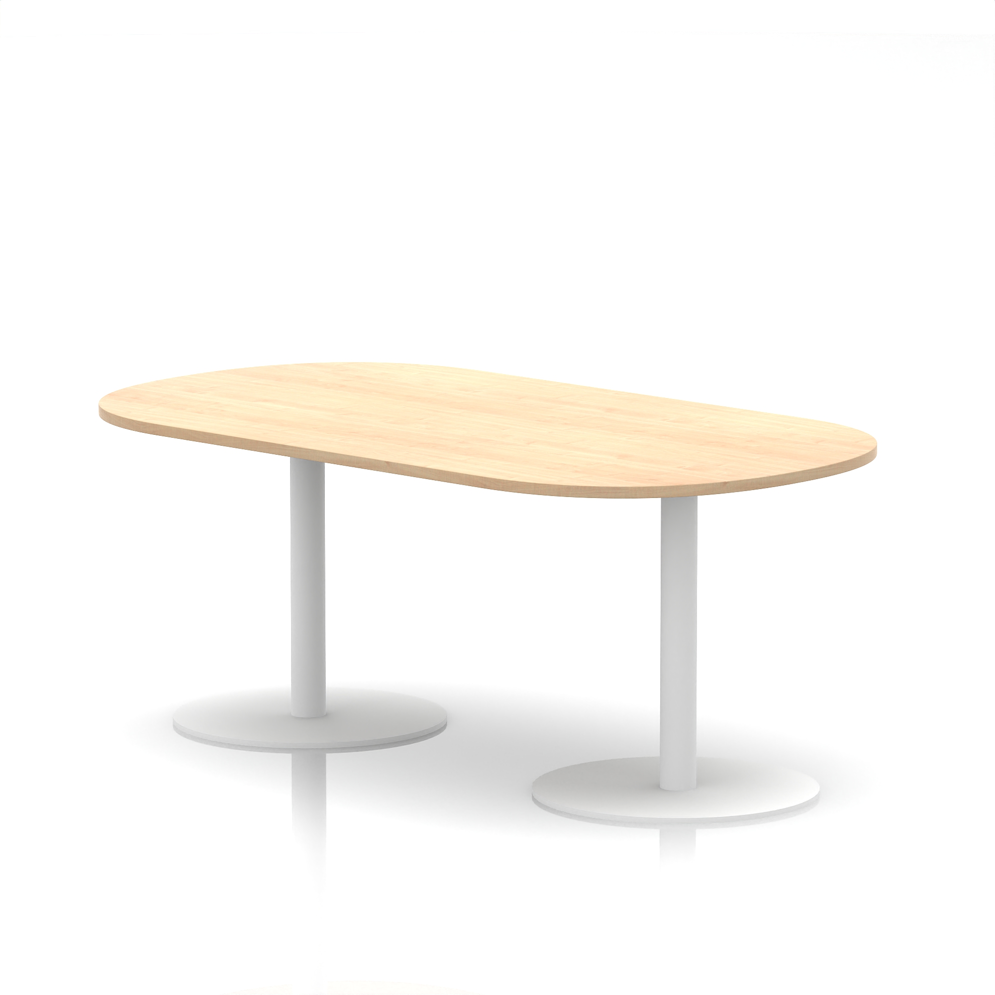 Italia Boardroom Table White Leg - Image 4
