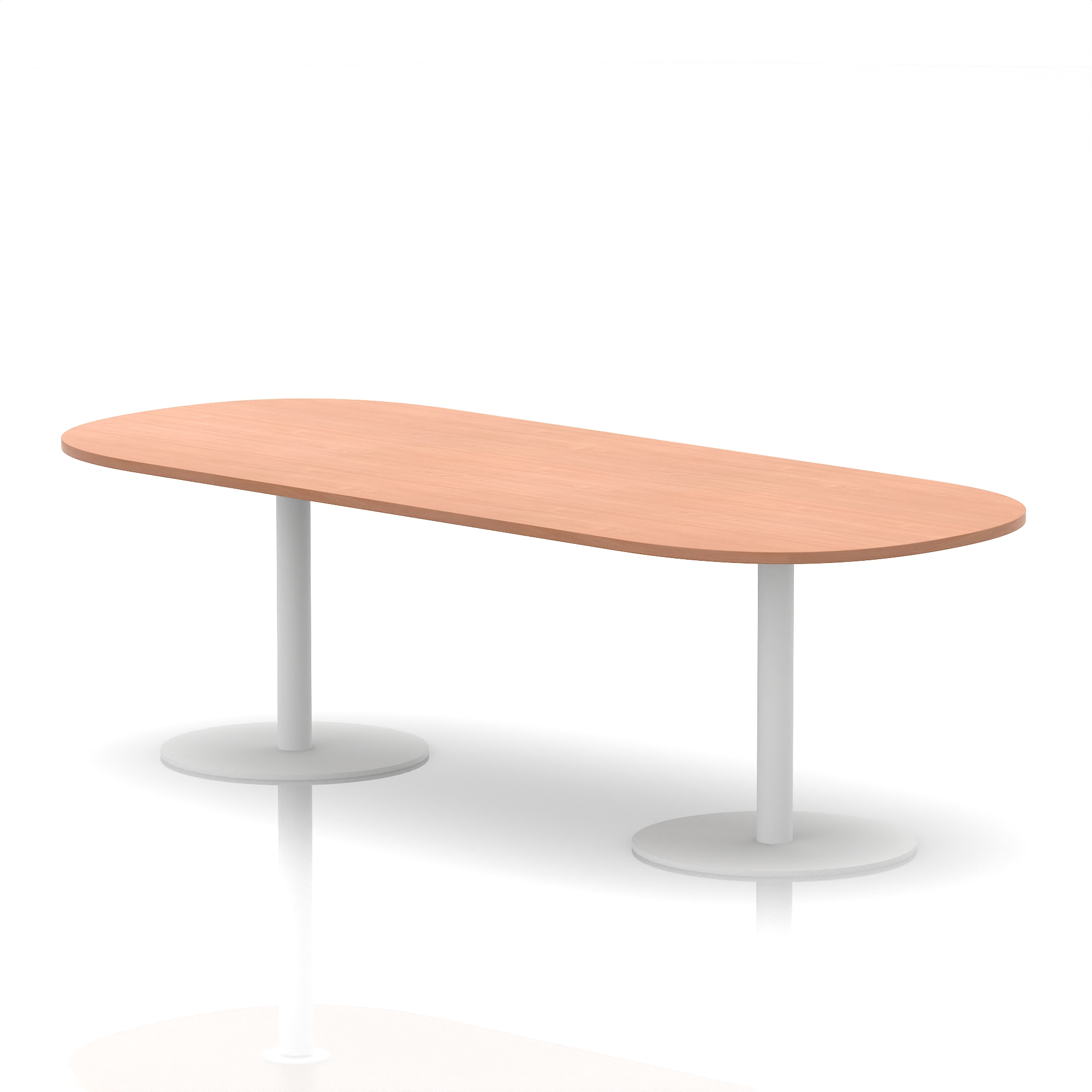 Italia Boardroom Table White Leg - Image 13