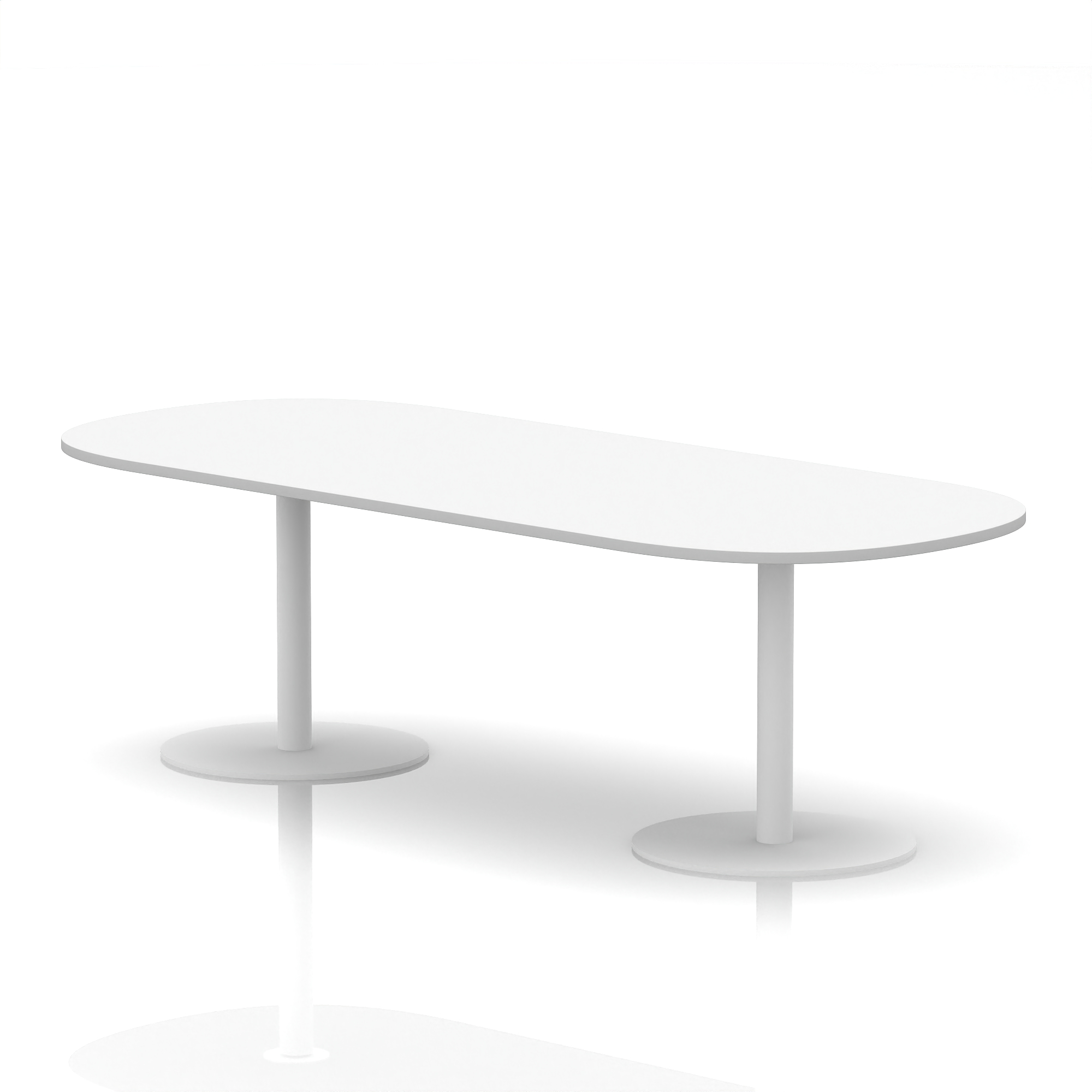Italia Boardroom Table White Leg - Image 15