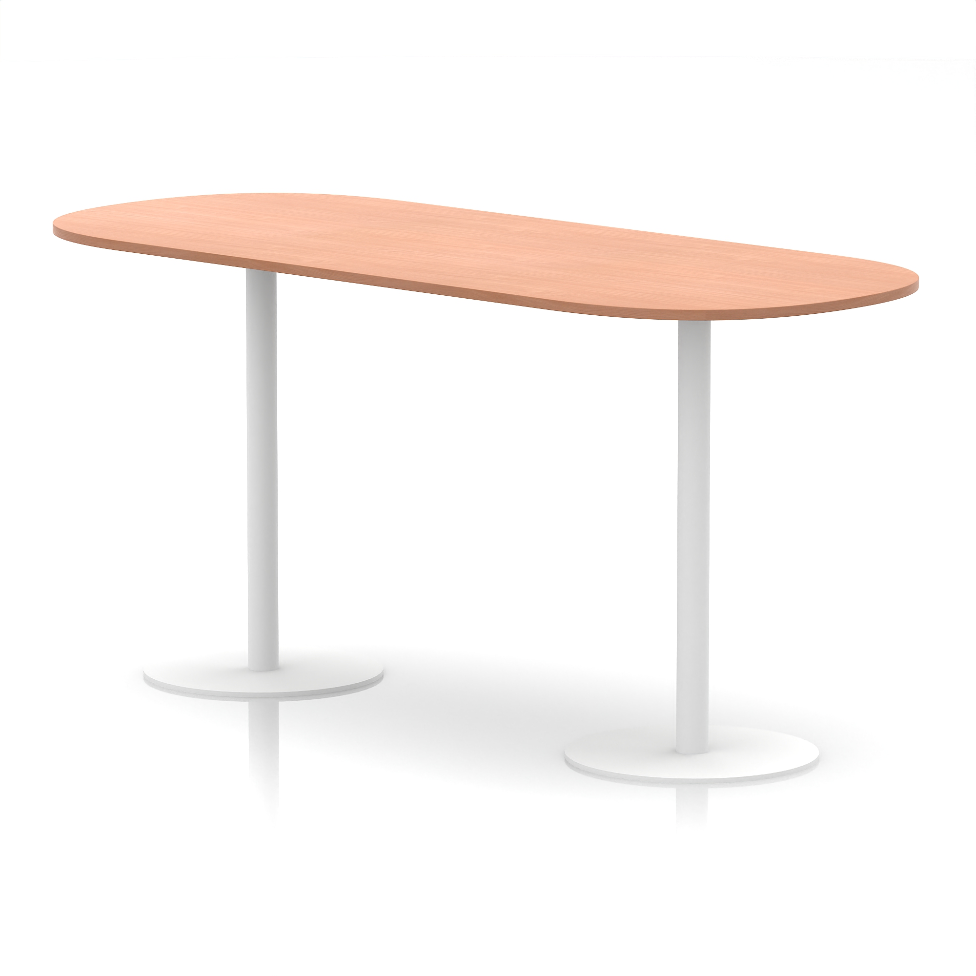 Italia Boardroom Table White Leg - Image 19