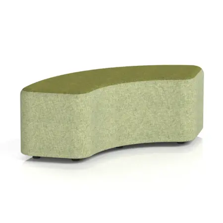 Harlestone Curved Stool in Two Tone